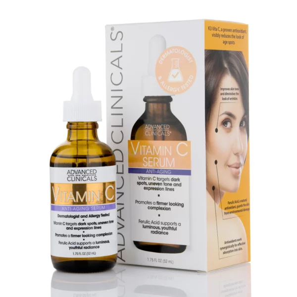 Advanced Clinicals 1.75Oz Vitamin C Face Serum