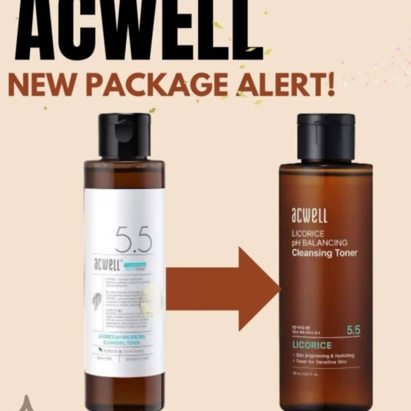 Acwell 5.5 Licorice Ph Balancing Cleansing Toner