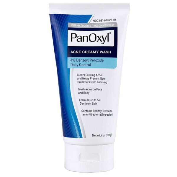 Panoxyl Acne Creamy Wash 4% Benzoyl Peroxide 170G