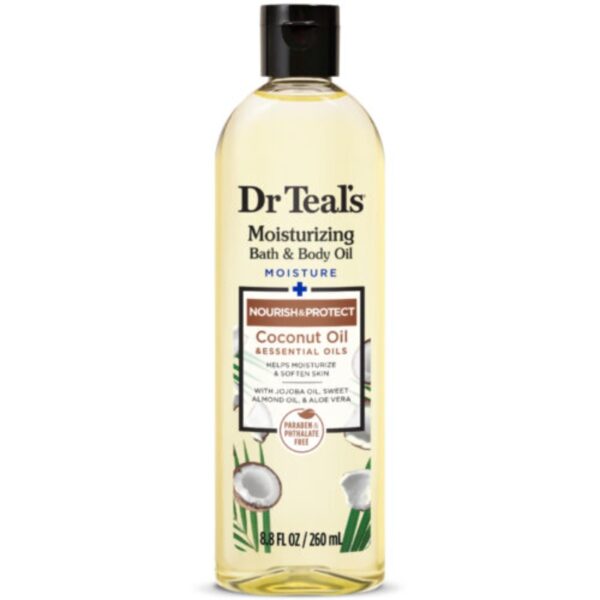 Dr Teals Bath &Amp; Body Coconut Oil 8.7Fl