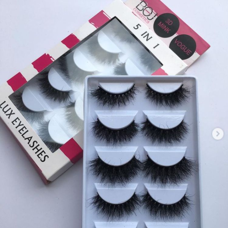 Boj Cosmetics Luxe Eye Lashes 5 In 1 ( Vogue)