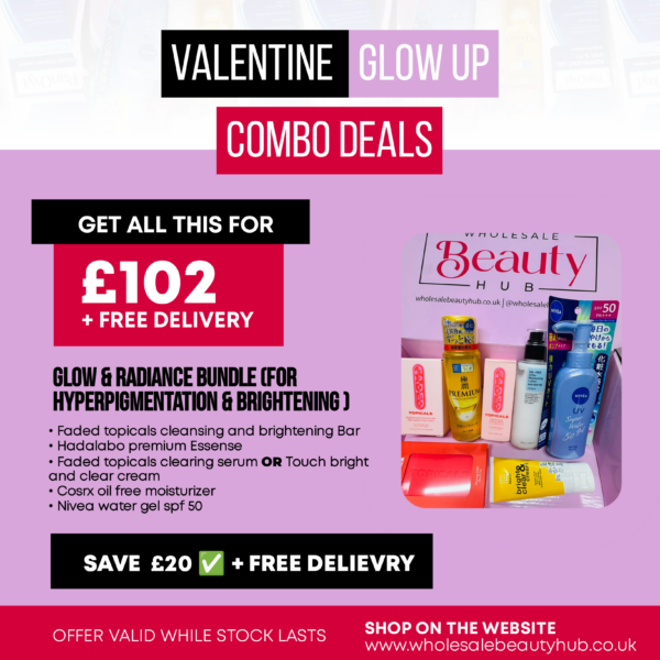 GLOW & RADIANCE BUNDLE (For Hyperpigmentation & Brightening)- Valentine Combo Deal