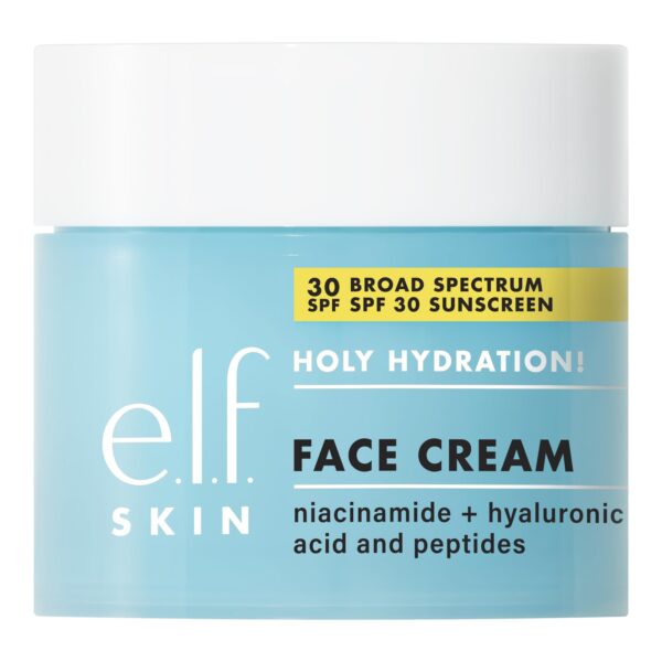 ELF Holy Hydration! Face Cream Moisturizer with Broad Spectrum SPF 30