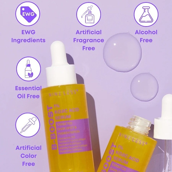 NINELESS B-Boost 1% Kojic Acid Serum 30ml - Image 3