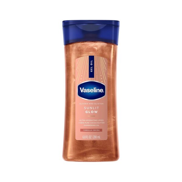 Vaseline Glazed and Glisten Shimmering Oil