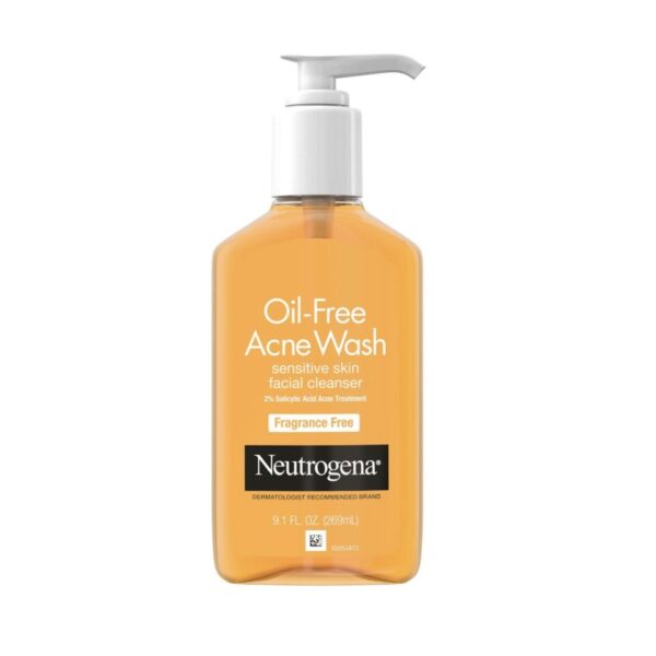 Neutrogena Oil Free Acne Wash With Salicylic acid Fragrance Free
