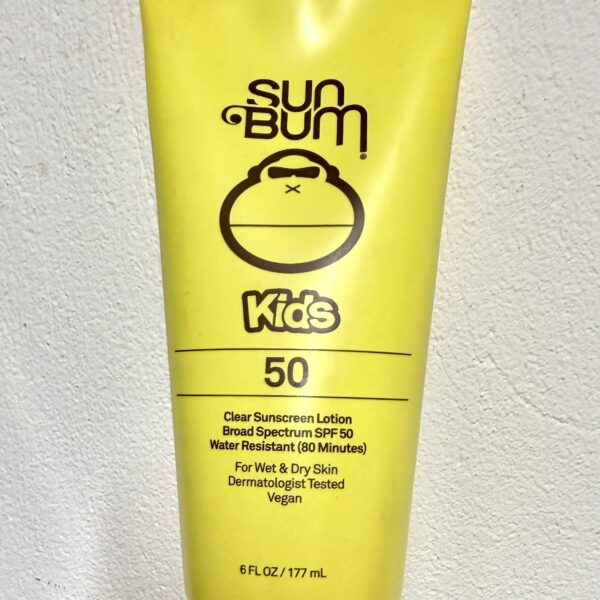 Sun bum Kids SPF 50 Clear Sunscreen Lotion