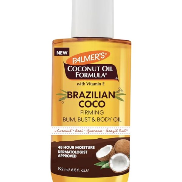 Palmers Brazilian Coco Firming Bum, Bust & Body Oil.